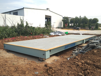 伊川县江左养殖厂9m-60T数字地磅