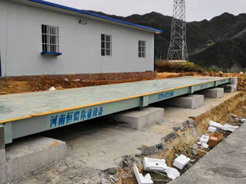 中交一公局郑西高速栾双段120吨地磅