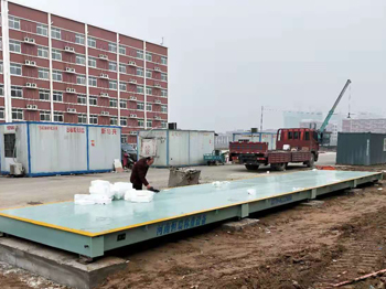 周口职业技术学院公寓项目100吨地磅