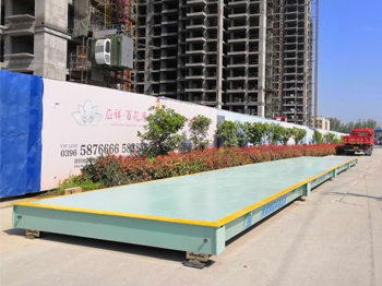 新蔡非亚建筑工程公司150吨地磅