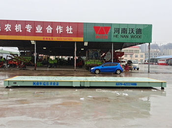 平顶山叶县兴民农机合作社50吨地磅