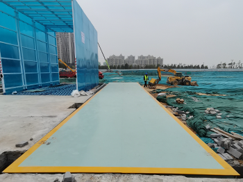 中联建设郑州巩义64号地块100吨地磅