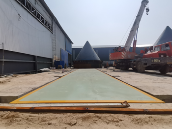 安阳恒安新型建材厂150吨地中衡