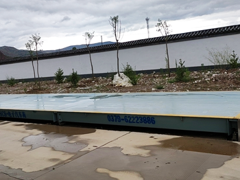 甘肃定西三河口金鸡产业园100吨地磅