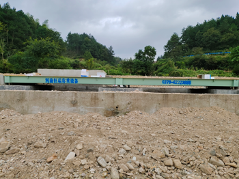 信阳商城县吴河乡河沙厂100吨地磅