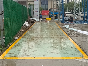 河南绿石地产周口商水项目100吨地磅