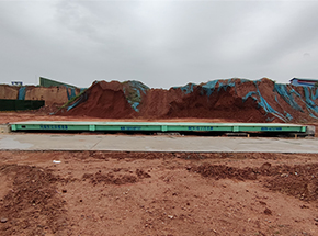 河南省建工集团：新密市水利局供水工程二标段100吨地磅