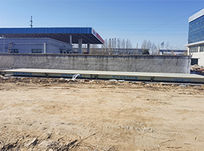 山东铭轩市政菏泽鄄城工地100吨地磅
