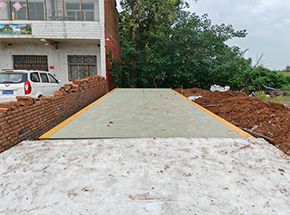 三门峡天池镇堡南村农业合作社80吨地磅