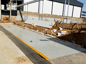 南阳方城县顺强冷库150吨地磅